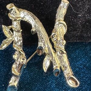 Sarah Coventry Gold and Silver Branch Brooch